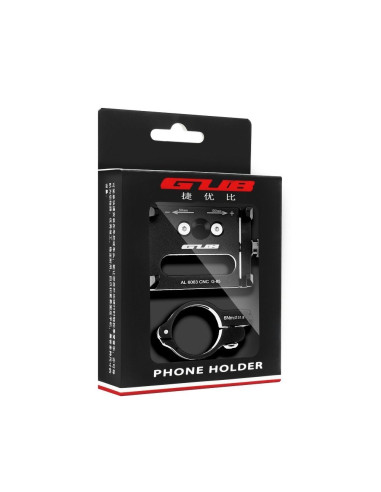 Support vélo pour guidon GUB G85 Aluminium noir