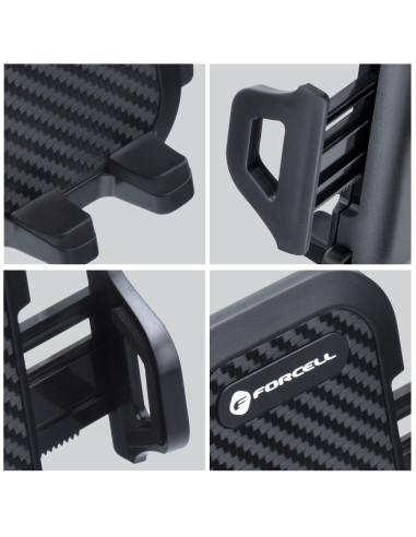FORCELL Support voiture CARBON BRACKET - bras 17cm