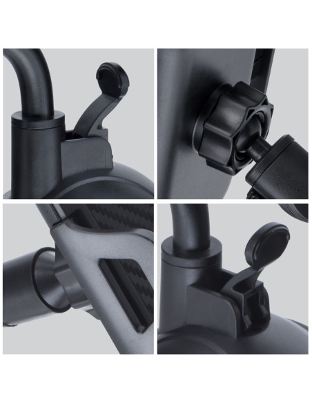 FORCELL Support voiture CARBON BRACKET - bras 17cm