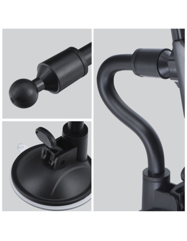 FORCELL Support voiture CARBON BRACKET - bras 17cm