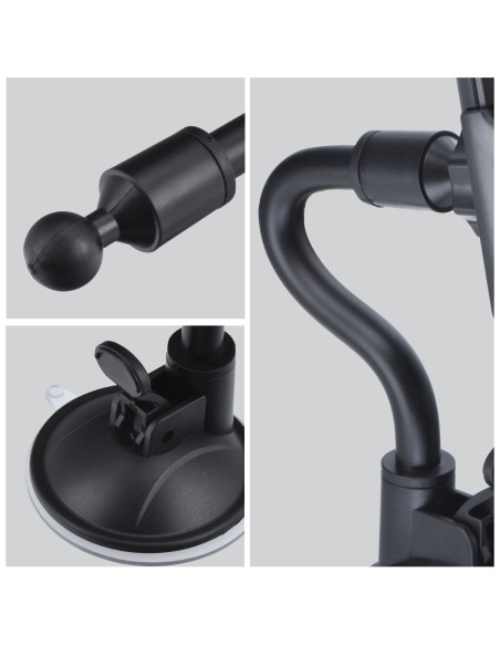 FORCELL Support voiture CARBON BRACKET - bras 17cm