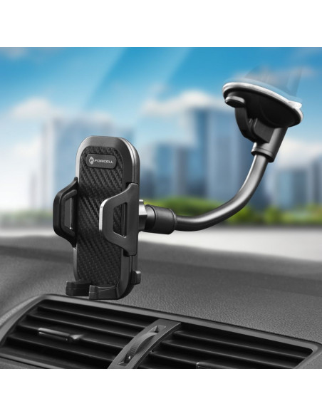 FORCELL Support voiture CARBON BRACKET - bras 17cm