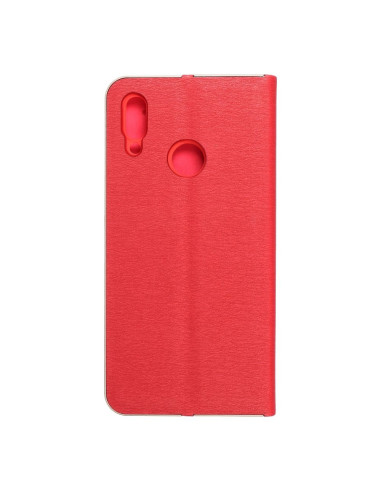 Etui Luna Book pour HUAWEI P Smart 2019 rouge