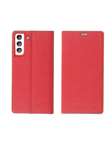 Etui Luna Book pour HUAWEI P Smart 2019 rouge