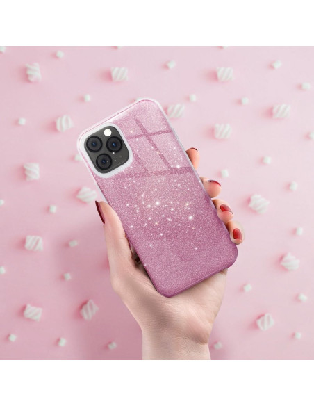 Coque Forcell - SHINING pour HUAWEI P30 LITE ROSE