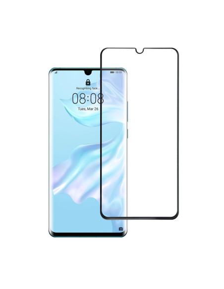 VERRE TREMPE Blue Star 5D - HUA P30 Pro (full glue/petite taille) NOIR