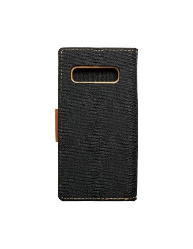 Etui Canvas pour SAMSUNG S10 noir