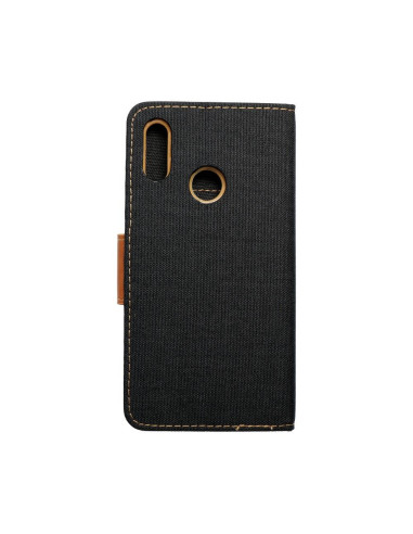Etui Canvas pour HUAWEI P Smart 2019 noir