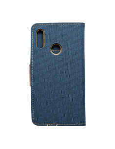 Etui Canvas pour HUAWEI P Smart 2019 bleu marine 2