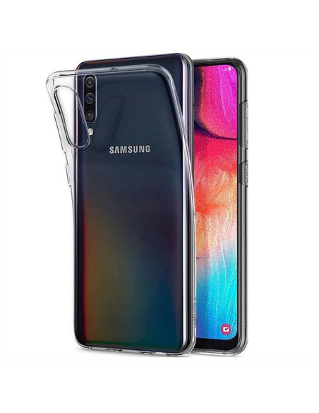Coque BACK CASE Ultra Slim 0,3mm pour SAMSUNG Galaxy A50 / A50S / A30S TRANSPARENT