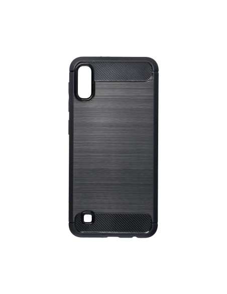 COQUE FORCELL- CARBON pour SAMSUNG Galaxy A10 NOIR