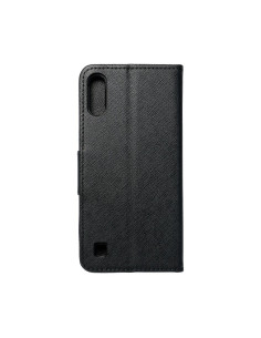Etui Fancy Book pour SAMSUNG A01 noir 2