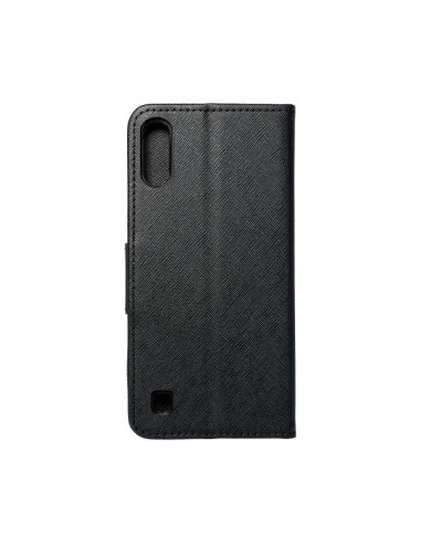 Etui Fancy Book pour SAMSUNG A01 noir
