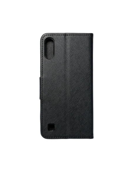 Etui Fancy Book pour SAMSUNG A01 noir