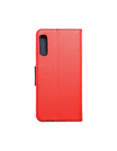 Etui Fancy Book pour SAMSUNG A50 rougepourbleu marine 2