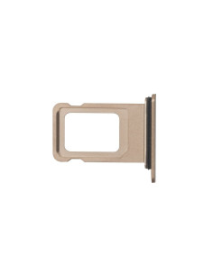 Compartiment carte SIM iPhone XS Max rose gols