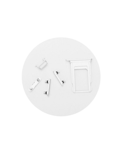 Cache batterie EQ IPHO 7 ( no logo ) blanc
