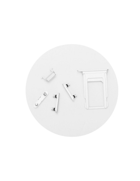 Cache batterie EQ IPHO 7 ( no logo ) blanc