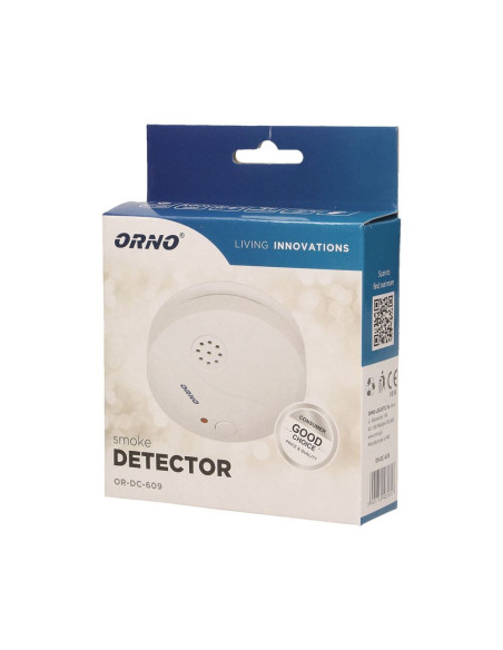 Battery operated smoke detector (OR-DC-609)