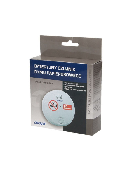 Battery operated cigarette smoke detector (OR-DC-623)