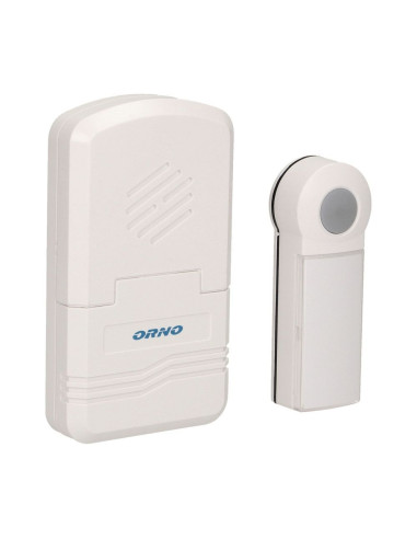 ORNO Sonnette sans fil à piles avec système d'apprentissage DISCO DC (OR-DB-KH-122)