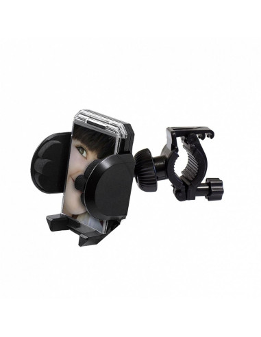 Bike holder for mobile phone with photo AX-15 black