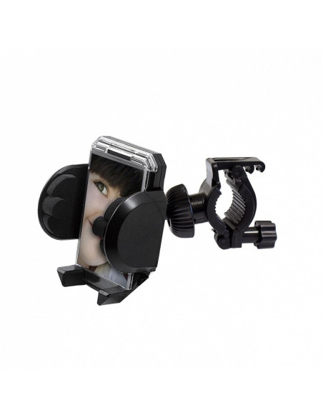 Bike holder for mobile phone with photo AX-15 black