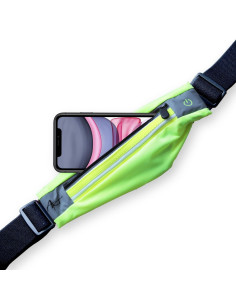 Ceinture de sport ART avec poche éclairée APS-01G vert