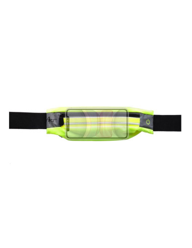 Ceinture de sport ART avec poche éclairée APS-01G vert