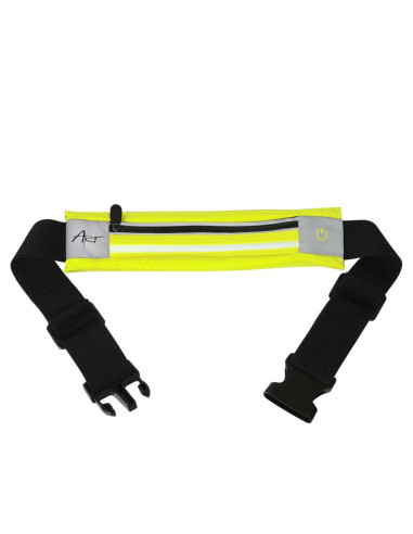 Ceinture de sport ART avec poche éclairée APS-01G vert