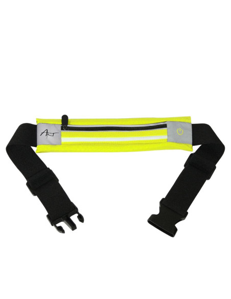 Ceinture de sport ART avec poche éclairée APS-01G vert