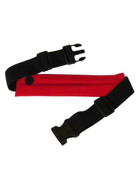 Ceinture de sport ART avec poche éclairée APS-01R rouge