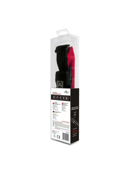 Ceinture de sport ART avec poche éclairée APS-01R rouge