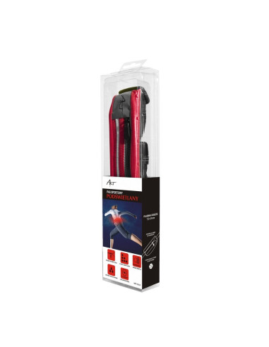 Ceinture de sport ART avec poche éclairée APS-01R rouge