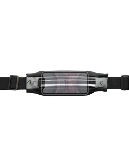 Ceinture de sport avec une poche noir
