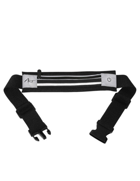 Ceinture de sport avec une poche noir