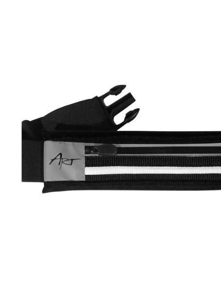 Ceinture de sport avec une poche noir