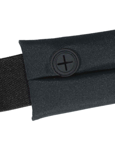 Ceinture de sport avec une poche noir