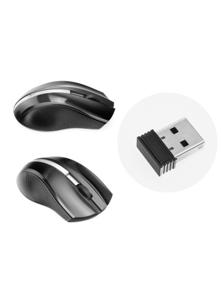 SOURIS OPTIQUE SANS FIL ART USB AM-97 NOIR