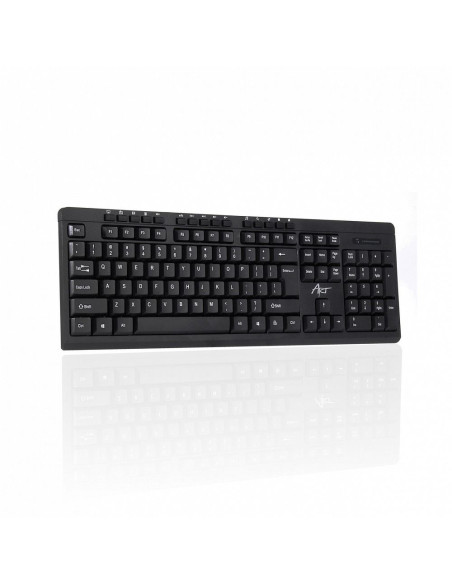 Clavier QWERTY sans fil + souris AK-48A + tapis de souris