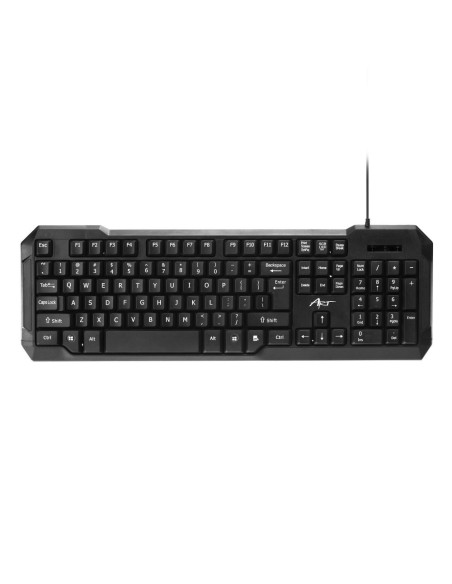 Clavier QWERTY Classic AK-46U USB noir