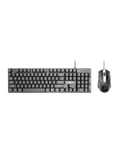 Clavier QWERTY rétro-éclairé + souris USB ART AK-50
