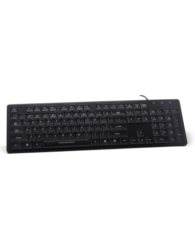 ART AK-20 slim illuminated keyboard noir
