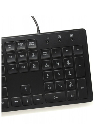 ART AK-20 slim illuminated keyboard noir