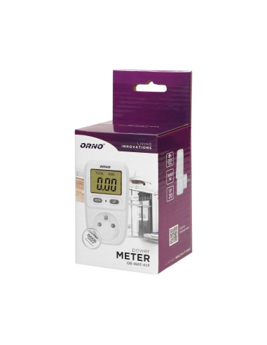 Power meter with LCD display (OR-WAT-419)