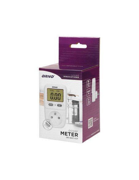 Power meter with LCD display (OR-WAT-419)