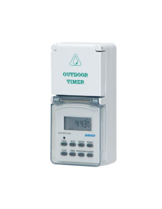 Weekly digital timer with LCD display, IP44 (OR-PRE-432)