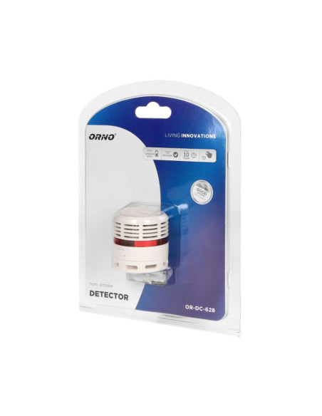 Smoke detector MINI with built-in lithium battery (OR-DC-628)