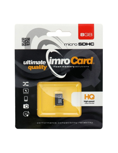 CARTE MEMOIRE IMRO microSD 8GO sans adaptateur