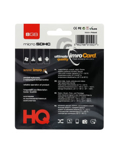 CARTE MEMOIRE IMRO microSD 8GO sans adaptateur 2